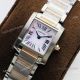 Super Clone Cartier Tank Francaise 2 Tone Rose Gold Pink Watch CC708177 (8)_th.jpg